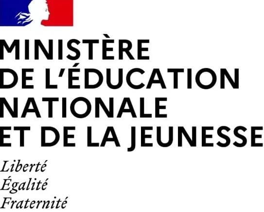 Logo du ministère de l'éducation nationale et de la jeunesse.